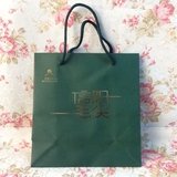 2016新款信阳毛尖精品手提袋250g绿茶茶叶送礼专用简易纸质包装袋