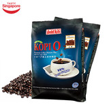 新加坡进口金麒麟 2合1少糖上等黑咖啡冲饮16g*20*2袋速溶咖啡粉