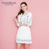 Teenie Weenie小熊女装夏季新品专柜正品时尚连衣裙TTOW52491Q