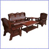 深圳东莞家具实木沙发五件套组合柞木会客办公客厅沙发豪华大气型