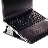 手提电脑架 可调节角度、360度旋转电脑架子 折叠笔记本电脑支架