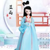 中国芭芘公主娃娃珍妮服饰手工定制版古装衣服仙子服饰仙女礼裙