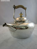 西洋收藏品 1246号 英国1905 古董 纯银 茶壶 518g 国内现货！