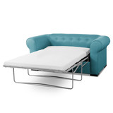 双人田园1.5高档可折叠1.8地中海休闲小户型多功能组合布艺沙发床