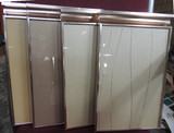 厂家直销3C钢化玻璃 定制晶钢门整体橱柜门板定做厨房金刚门订做