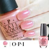 美国正品OPI指甲油  浪漫公主系列   A06珠光桃粉色15ML   海淘版