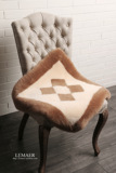 LEMAER超值特惠 澳洲超优质羊皮毛一体沙发汽车办公室多用途坐垫