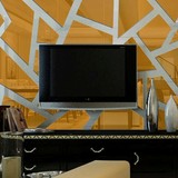 客厅沙发电视背景墙包邮镜面冰格花3D立体墙贴玄关过道吊顶装饰贴