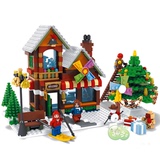 新年圣诞节玩具店拼插小颗粒积木玩具儿童益智拼装玩具节日礼品