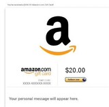 淘宝最低美国亚马逊美亚礼品卡amazon gift card20美元冲钻