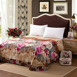 加厚全棉床单单件 高档磨毛纯棉被单 单双人家用加大床单加厚保暖