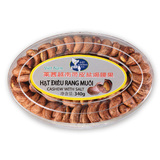 【天猫超市】越南进口莱茜带皮盐焗腰果340g/盒休闲食品零食
