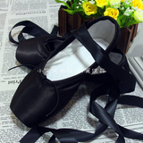 特价 丹诗戈 芭蕾舞鞋 足尖鞋 硬底 儿童成人 缎面 黑色经典