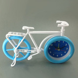 新款自行车闹钟钟表创意闹钟学生闹钟个性时钟摆件小礼品书房摆件