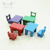 螃蟹王国 苔藓微景观饰品DIY组装小摆件玩具 桌子椅子 4色可选