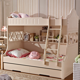 儿童床实木上下床双层床组合床上下铺母子床高低床子母床
