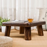实木方形飘窗桌 床上小茶几 日式炕桌榻榻米桌子 儿童小书桌餐桌