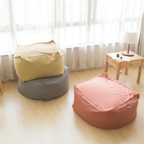 日式无印良品简约风格沙发懒人豆袋创意靠垫单人沙发阳台飘窗豆包