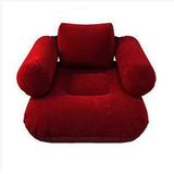 加高加厚植绒充气沙发 成人休闲沙发懒人沙发单人充气沙发座椅