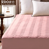 艾DO防滑夹棉床笠席梦思床垫保护套床垫套/罩单件床罩床套床单套
