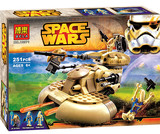 正品星球大战系列AAT战车强袭坦克机器人仔拼装益智积木玩具博乐