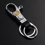 欧美达钥匙扣3645高档汽车男士腰挂式钥匙扣不锈钢钥匙链钥匙圈