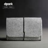 d-park数码收纳包整理袋 移动硬盘包保护套 鼠标电源数据线配件包