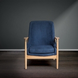 北欧宜家韩式沙发实木布艺单人双人客厅小户型日式简约休闲沙发椅