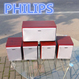 Philips/飞利浦 5.0无源音箱 家庭影院配套木质壁挂音响 中置环绕