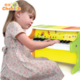橙爱 五彩童年25键小钢琴可弹奏 木质仿真儿童音乐玩具 生日礼物