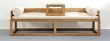 北方老榆木罗汉床三件套现代中式古典全实木仿古家具客厅沙发组合