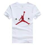 宽松篮球运动短袖 男士纯棉 半截袖篮球服乔丹T恤