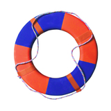 成人泳圈安全实心带绳子加厚材质泡沫专业救生圈船用正品包邮防扎