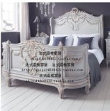 高端定制家具法式意大利古典实木雕花1.51.8米双人床预定