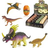 正版迪士嘉侏罗纪恐龙蛋拼装变形玩具仿真动物模型霸王龙三角龙