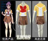 【LJCOS】超时空要塞F 动漫服装 雪露 诺姆 cosplay 美星校服2代