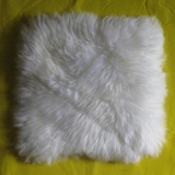 厂家直销可定做纯羊毛餐椅垫沙发垫地垫飘窗垫地毯买六包邮白色