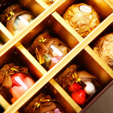费列罗巧克力圣诞节 巧克力DIY玫瑰花礼盒组合装 生日礼物 礼品