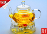 包邮1000毫升加厚花茶茶具耐热玻璃茶具花茶壶功夫茶套装花果茶壶