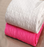 韩国正品短毛绒毯纯色纯棉木耳花边保暖绒毯绒垫床单