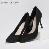 CHARLES&KEITH高跟鞋 CK1-60360815 性感礼服鞋尖头细跟单鞋