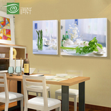 润轩简约现代餐厅厨房装饰画 清新淡雅蔬菜挂画无框画单幅壁画
