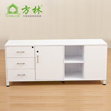 广州文件柜 矮柜 书柜 带锁储物柜板式活动柜 公司文件矮柜