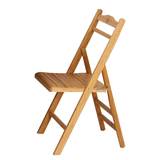 妙竹家用楠竹折叠椅子便携儿童靠背椅 实木户外钓鱼椅子小凳子
