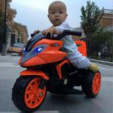 新款宝马儿童电动摩托车大号宝宝充电三轮车2岁男孩玩具车可坐人