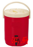 塑钢奶茶桶 红蓝绿咖啡色塑料外壳不锈钢内胆17L升奶茶咖啡保温桶