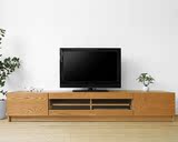 日式纯实木电视柜茶几客厅组合简约现代进口白橡木家具特价可定制