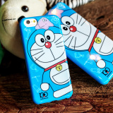 哆啦A梦iphone6s手机壳苹果6plus保护套叮当猫卡通硅胶5s防摔男女