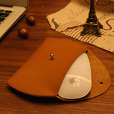 苹果无线鼠标收纳包 Magic Mouse鼠标套鼠标保护套真皮皮套