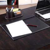 饰爵皮革桌面文件垫 大号写字垫板  高端键盘垫会议办公写字板